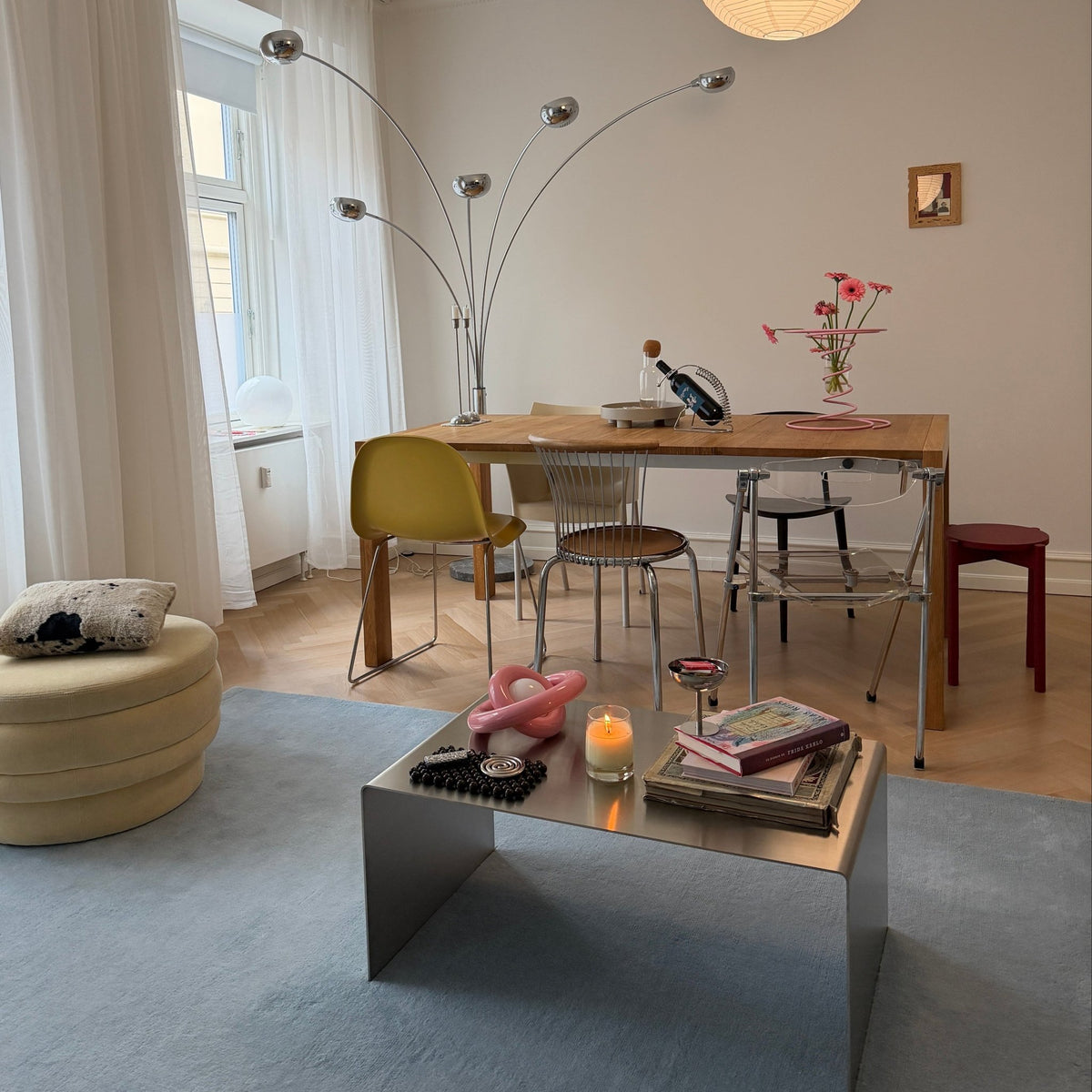 STÅL SOFABORD COPENHAGEN - Acier Studio